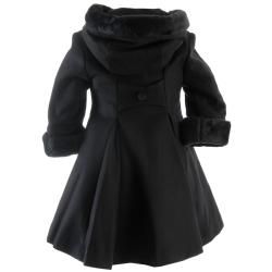 Trilogi Collection Girls Dressy Wool Blend Coat