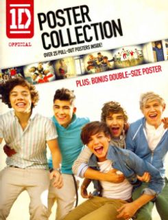 1D Official Poster Collection Over 25 Pull out Posters, Plus Bonus