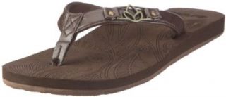 Reef Womens D Lish 2 Sandal,Brown,11 M US Shoes