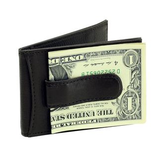 Bass Mens Leather Flip Clip Wallet with Gift Box