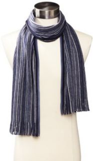 HUGO BOSS Mens Farion Scarf, Blue, One Size Clothing