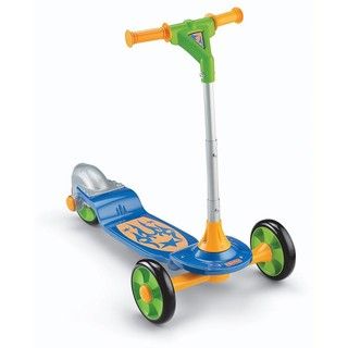 Fisher Price Grow with Me Boys Sit and Stand Scooter