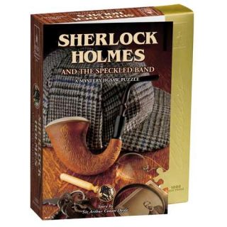 Sherlock Holmes and The Speckled Band Mystery 1000 piece Jigsaw Puzzle