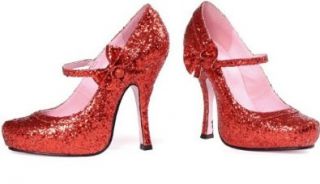 LA423 Ruby Red Glitter   Size 8 Shoes
