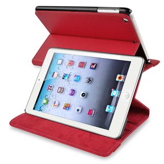 BasAcc Red Leather Case for Apple iPad Mini