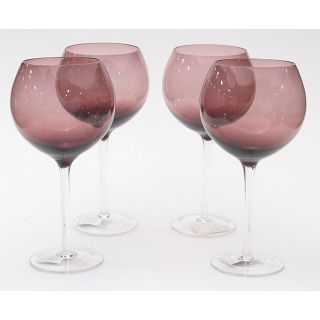 Certified International Amethyst 28 oz Red Wine Glasses (Set of 8