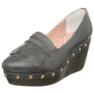 80%20 Womens Mitzi Platform Wedge,Grey,8 M US Shoes