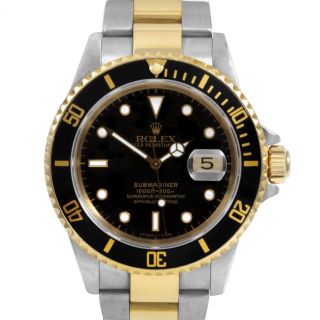 Pre owned Rolex Mens Two tone Submariner Watch Today $6,899.99