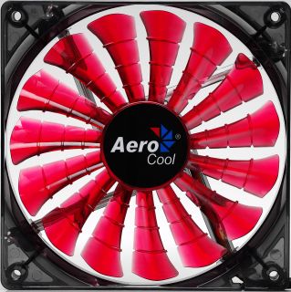 AeroCool EN55437 Shark 120mm Red Edition Case Fan Hoy: $18.49 Agregar