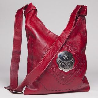 Dark Red Marrakech Bag (Morocco)