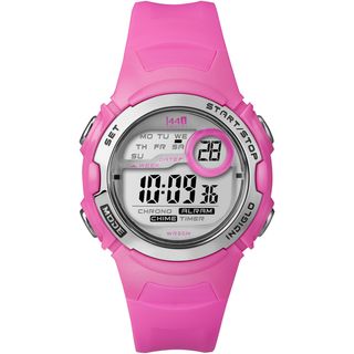 Timex Womens T5K595 1440 Sports Digital Bright Pink Resin Watch