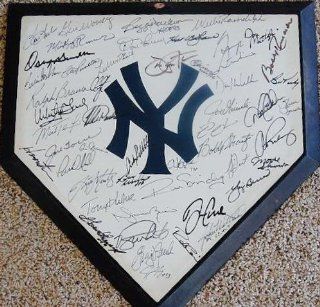 New York Yankees All Time Greatest Autographed / Signed