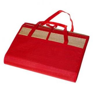 Beach/Picnic Mat   Solid Red Color Clothing