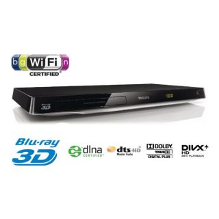 PHILIPS BDP5500 3D WIFI   Achat / Vente LECTEUR DVD   DIVX