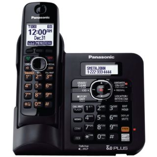 KX TG6641B Cordless Phone   1.90 GHz   DECT   Black