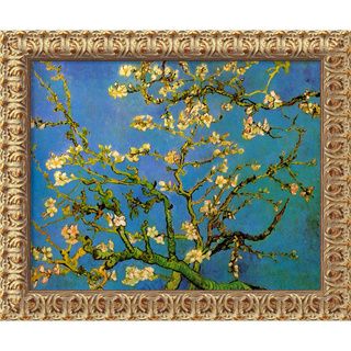 Vincent Van Gogh Almond Blossom Framed Canvas Art