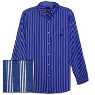 Chaps Big and Tall Long Sleeve Fourrager Stripe Shirt