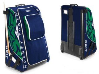 Grit Inc. 36 Inch Green/Blue Vancouver Hockey Tower Bag