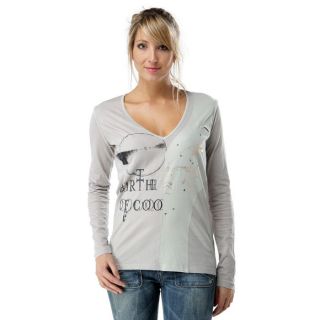 DIESEL T shirt Femme gris   Achat / Vente T SHIRT DIESEL T shirt Femme