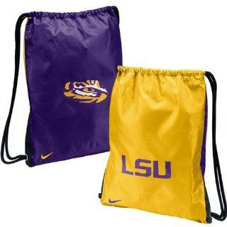 LSU Tigers NCAA Team Color Gymsack: Sports & Outdoors