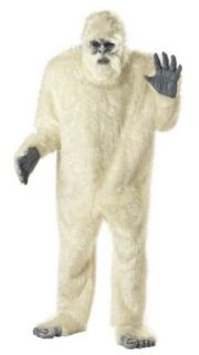 California Costumes Mens Abominable Snowman Costume,White
