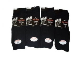 24 pairs black bigfoot socks/uk size 11 14 Clothing