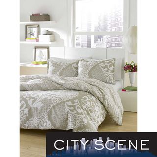City Scene Medley 3 piece Comforter Set