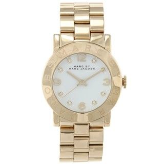 Marc by Marc Jacobs Womens Amy Crystal Bracelet Watch