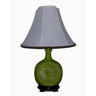Ceramic Apple Green Spiral Table Lamp Today: $99.99 Sale: $89.99 Save