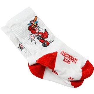 MLB Cincinnati Reds Infant Mascot Socks: Sports & Outdoors