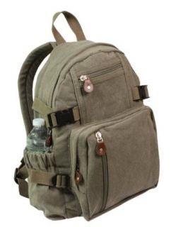 Rothco Olive Drab Vintage Compact Backpack Sports