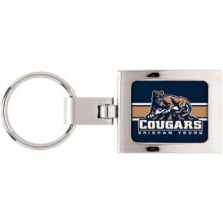 Byu Cougars Official Logo Domed Key Ring: Sports