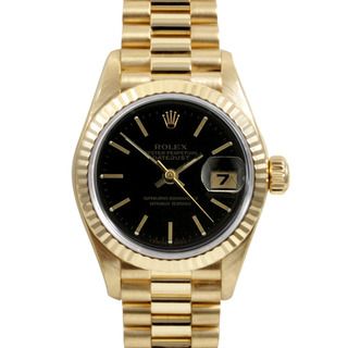 Pre owned Rolex Womens 18k Gold President Watch