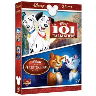 DVD DESSIN ANIME Coffret DVD Les 101 Dalmatiens + Les Aristochats