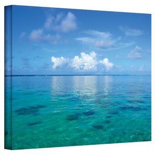 George Zucconi Lagoon & Reef Wrapped Canvas