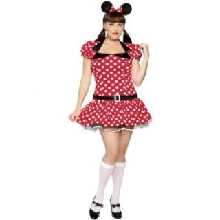 Plus Size Sexy Minnie Mouse Costume: Clothing