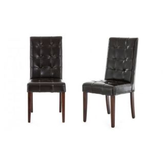 Lot de 2 chaises en cuir FANNY     Dimensions  L.77 x P.47 x H.102