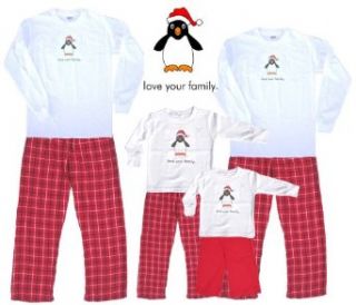 Penguin Long Sleeve Adult Christmas Outfits; Coordinating