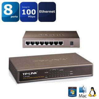 TPLink Switch 8 ports 10/100 Mbps   Achat / Vente SWITCH   HUB