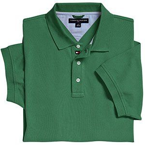 Tommy Hilfiger Mens Pique Polos: Clothing