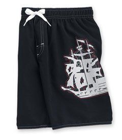 pirate ship swim trunks 10/12 Clothing