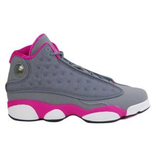Nike Girls Air Jordan 13 Retro (GS) 439358 029 Basketball Shoes , Grey