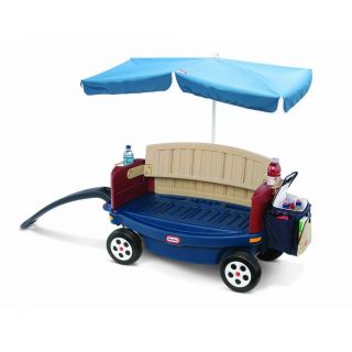 Little Tikes Deluxe Ride & Relax Wagon with Umbrella & Cooler Today $