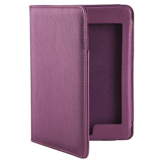 Purple Synthetic leather Magnetic Case for  Kindle Touch Today