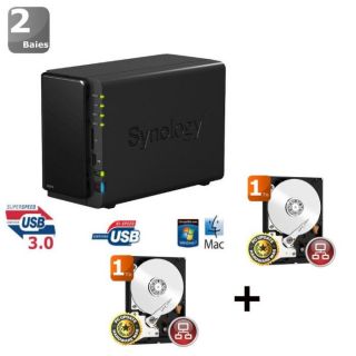 Synology NAS DS213 & 2 WD Red 1To   Achat / Vente SERVEUR STOCKAGE