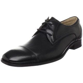  Stacy Adams Mens Welling Cap Toe Oxford,Black,7 M US Shoes