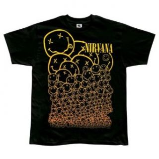 Nirvana   Many Smiles  T Shirt   X Large Clothing