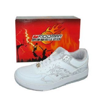 White Lace up Casual Shoes / Sneakers   RETRO EDITION (Size 9) Shoes
