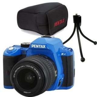 Appareil photo PENTAX KR bleu + DAL 18 55mm + kit   Achat / Vente