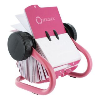 Rolodex Open Rotary 200 Sleeve Business Card File